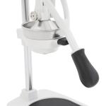 Hand Press Juicer Machine, Stainless Steel Lemon Squeezer Manual Press Heavy Duty Commercial Lemon Squeezer Manual with Double Press Head & Suction Cups for Oranges，Filter Bags | Measuring Cup