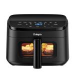 Air Fryer 8-in-1, 4.5Qt Air Fryer, Space-Saving & Compact with DC Motor, Fast & Crispy Cooking, Adjustable Fan Speed, 95% Less Oil for Healthy Family Meals, Dishwasher Safe