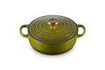 Le Creuset Enameled Cast Iron Signature Round Sauteuse, 3.5 qt., Olive