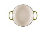 Le Creuset Enameled Cast Iron Signature Round Sauteuse, 3.5 qt., Olive