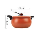 Multifunctional Large Capacity Non-Stick Pressure Cooker, 8 Qt Micro Pressure Cooker Visible Transparent Glass Cover, Anti-Scalding Handle Fast Cooking Pot for All Stovetops (Green)