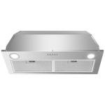 Zomagas Range Hood Insert 30 Inch Stainless Steel Built-in Kitchen Hood with 600CFM, Ductless/Ducted Range Hood, Push Button Control, 3-Speed Fan, 2 Pcs Aluminum Filters