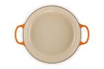 Le Creuset Enameled Cast Iron Signature Braiser, 5 qt, Flame