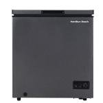 Hamilton Beach, HBFRF513 Chest Deep Freezer, 5 Cu. Ft. Capacity, Granita Design