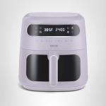 CRUX x Marshmello 8.0 QT Digital Air Fryer with TurboCrisp Technology, Touch Screen Temperature Control, Timer and Auto Shut-off, Fully Programmable, Silicone Liner Included, Lavender