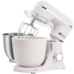 Kitchen in the box Stand Mixer, 5QT+4.5QT Two bowls Electric Food Mixer, 10 Speeds 3-IN-1 Kitchen Mixer for Daily Use with Egg Whisk,Dough Hook,Flat Beater (Frost White, 5QT)