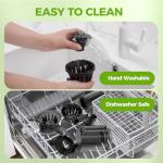 Juicer Machines, 100 Watts Cold Press Juicer with Wide Chute, Slow Masticating Juicers, High Juice Yield for Leafy Greens, Fruits & Vegetables, Easy to Clean