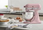 KitchenAid Artisan Series 5 Quart Tilt Head Stand Mixer with Pouring Shield KSM150PS, Dried Rose