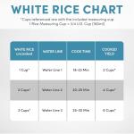 Aroma Housewares Aroma 6-cup (cooked) 1.5 Qt. One Touch Rice Cooker, White (ARC-363NG), 6 cup cooked/ 3 cup uncook/ 1.5 Qt.