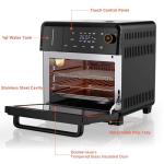 OUNiN Air Fryer Toaster Oven Combo – 11-in-1 Countertop Convection Steam Oven with Air Fryer, Steam, Dual Cook, Sous Vide, Bake, Roast, Dehydrate, 90–430°F, Self-Cleaning, 16-quart Capacity