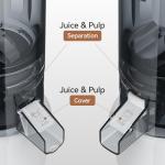 KITCHTREE Masticating Juicer Attachment for KitchenAid Stand Mixer, 4.2" Large Feed Chute Fit Whole Vegetables & Fruits, Slow Cold Press Juicing, Includes 2 * 28oz capacity cups