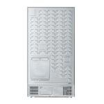 DUURA Elite DE210FDBMDSS Refrigerator Built in with French Doors Adjustable Glass Shelves Dual Drawer Bottom Freezer with Ice Maker, LED Interior Light and Stainless Steel Exterior, 36-Inch, Metallic