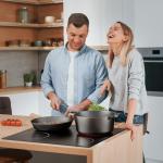 4 Burner Electric Cooktop, CDV 24 Inch, Built-in Electric Stove Top, 220-240v Radiant Cooktop with Child Lock, Touch Control, Residual Heat Indicator, Overheat Protection, Hard Wire (No Plug)