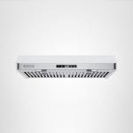 Empava Ductless/Ducted Range Hood Under Cabinet 30 Inch, Touch Control, 300 CFM Plug in, Stainless Steel