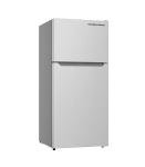 HAMILTON BEACH, Frost Free Top Mount 2 Door Apartment Size Refrigerator with Freezer, STAINLESS, 18 CU FT