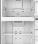 HAMILTON BEACH, Frost Free Top Mount 2 Door Apartment Size Refrigerator with Freezer, STAINLESS, 18 CU FT