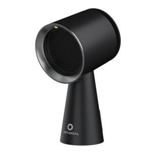 AIRTHEREAL Battery Operated Desktop Range Hood, Rechargable Portable Range Hood with 3-Fan Speeds and Large Oil Collection Cup, Upgraded Portable Kitchen Exhaust Fan for RV Cooking