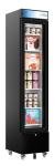 KoolMore 17 in. Slim Commercial Merchandiser Freezer with Manual Defrost, 6.5 Cu. Ft. Capacity, ETL Listed in Black (KM-MDF-17S)