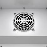 KoolMore 17 in. Slim Commercial Merchandiser Freezer with Manual Defrost, 6.5 Cu. Ft. Capacity, ETL Listed in Black (KM-MDF-17S)