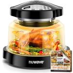 Nuwave Oven Pro Plus Air Fryer, Infra-Red Countertop, 2025 Advanced Convection, No Defrosting or Preheating, Cook Fresh or Frozen, Durable Power Dome, 100 Presets & 50 Memory, PFAS Free, Black