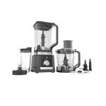Ninja Deluxe Kitchen System, 1600 Watts, Auto-iQ Technology, 2.6L Pitcher, 2.1L Food Processor, 710ml Single-Serve Cup, 7 Preset Programs, Smoothie Maker, Blender
