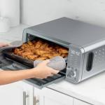 Ninja Flip 10‑in‑1 Toaster Oven & Air Fryer, 17‑Qt Countertop Oven, 1800W, Up to 500°F, Air Fry, Air Roast, Bake, Broil, Pizza, Toast, Dehydrate, Reheat, Keep Warm, Bonus Broil Rack