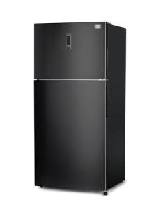 BLACK+DECKER 16.4 Cu. Ft. Top Mount Refrigerator with Freezer, 2 Door Fridge with Separate Temperature Controls, Auto Defrost, Full Size Kitchen Appliance For Homes and Apartments, BR1640KB, Black