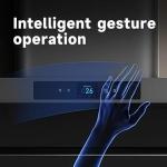 Arspura P1 IQV Technology Range Hood 36'' with Touchscreen|Delay Shutoff| PM2.5 Real-time Monitoring| 13m/s High Speed|No Filter with LED| Under Cabinet or Wall Mount Kitchen Range Hood