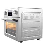 ARLIME 14-in-1 Air Fryer Toaster Oven Combo, 1700W Stainless Steel Countertop Convection Oven with Bake, Rotisserie, Dehydrate & Defrost Functions, 26 QT Large Capacity, 60-Minute Timer & Accessories