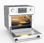 ARLIME 14-in-1 Air Fryer Toaster Oven Combo, 1700W Stainless Steel Countertop Convection Oven with Bake, Rotisserie, Dehydrate & Defrost Functions, 26 QT Large Capacity, 60-Minute Timer & Accessories