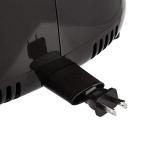 Amazon Basics 3.2 Quart 6-In-1 Air Fryer (Fry, Crisp, Roast, Bake, Reheat, Dehydrate), Non-Stick, with Timer, Auto Shut-Off, Digital Touch Screen, 180-400°F, 1400W, Black/Silver