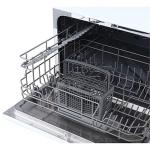 Magic Chef MCSCD6W5 Energy Star 6-Place Setting 6 Plate Countertop Dishwasher, White