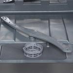 Magic Chef MCSCD6W5 Energy Star 6-Place Setting 6 Plate Countertop Dishwasher, White