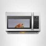 Midea MOR17BSA-SS 1.7 Cu.ft. Over The Range Microwave Oven with Smart Touch Panel, Auto Cooking Menu, 1000 W, 300 CFM Ventilation, in Stainless Steel