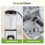 KOIOS Blender/Food Processor Combo Max 1000W, 4 in 1 34oz Pitcher, 22oz Blending Cup, Meat Grinder & Vegetable Chopper, Spice Grinder,BPA Free -All-in-One Kitchen System, Dishwasher Safe