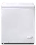 Muhub 7.0 Cubic Feet Chest Freezer, White Deep Freezer with Removable Baskets, Free Standing Top Open Door Compact Freezer with Adjustable Temperature (7.0 Cu.Ft)