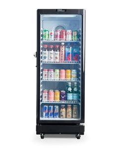 PremiumLevella Glass Door Display Refrigerator 7.1 cu ft Commercial Beverage Cooler Merchandiser
