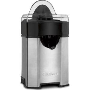 Cuisinart Pulp Control Citrus Juicer, Orange Juicer Squeezer and Lemon Squeezer with 3 Pulp Control Settings, Accommodates Small Limes and Large Grapefruits, CCJ-500P1, Black/Stainless Steel