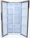 Avanti 15.6 cu. ft. Side-by-Side Apartment Refrigerator with Freezer, Compact Counter-Depth Fridge for Small Spaces, Stainless Steel