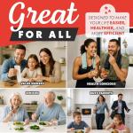 Gourmia Toaster Oven Digital Air Fryer - Convection Mode with 4 Slice Capacity, 3 Rack Positions, 12 Presets, Toast, Bagel, Bake, Roast, Broil, Dehydrate, Popcorn, Fits 9" Pizza, Black