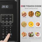 GASLAND 1.9 Cu. Ft. 30 Inch OTR1902B Over the Range Microwave Oven, Over the Stove Microwave, 1000 Watts, 400 CFM Exhaust Fan and LED Light, 13.5" Glass Turntable, Black