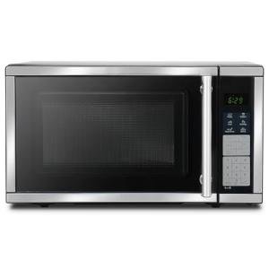 Countertop Microwave Ovens 0.7 Cu. Ft. 700 Watts Microwave Oven With LED Lighting,Turntable and Child Lock,Compact Microwave Perfect for Apartments and Dorms,Easy Clean Interior, Black