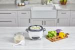 BLACK+DECKER 16-Cup Rice Cooker, 8-Cup Uncooked Rice, Steaming Basket, Removable Non-Stick Bowl, One Touch, Keep Warm