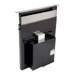 Broan-NuTone 273603 Eclipse Range Hood with Stainless Steel Cover, 500 CFM, 36-Inch Downdraft