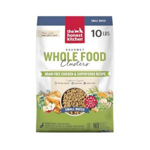 The Honest Kitchen Whole Food Clusters Small Breed Blend Grain Free Dry Dog Food - Chicken, 10 Pound Bag