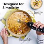 Braun MQ5025 Hand Blender Multiquick Vario, MQ5025, Black