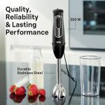 Braun MQ5025 Hand Blender Multiquick Vario, MQ5025, Black