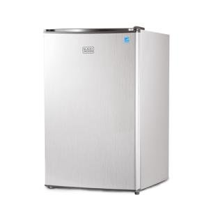 BLACK+DECKER BCRK43V Compact Refrigerator Energy Star Single Door Mini Fridge with Freezer, 4.3 Cubic Ft., VCM