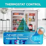 BLACK+DECKER BCRK43V Compact Refrigerator Energy Star Single Door Mini Fridge with Freezer, 4.3 Cubic Ft., VCM