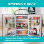 BLACK+DECKER BCRK43V Compact Refrigerator Energy Star Single Door Mini Fridge with Freezer, 4.3 Cubic Ft., VCM